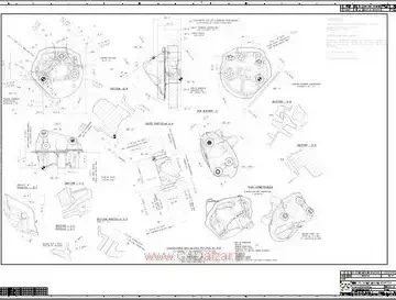 نقشه های دو بعدی صنعتی 6 Body Mount