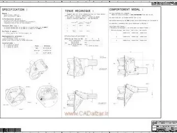 نقشه های دو بعدی صنعتی 5 Body mont position