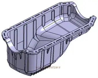 مدل سه بعدی OIL pan