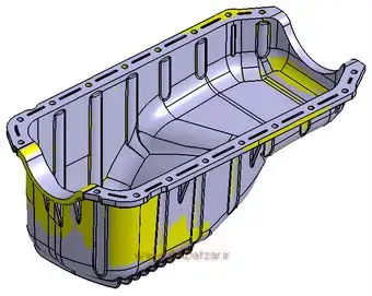 انطباق مدل سه بعدی و ابر نقاط بر هم